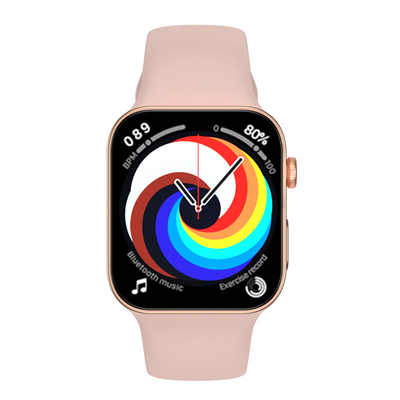 IP6X ECG Wifi Android Smartwatch 4G i7 com a faixa azul do esporte do abismo