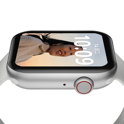 aptidão Android Smartwatch compatível de 44mm com perseguidor do sono e pressão sanguínea