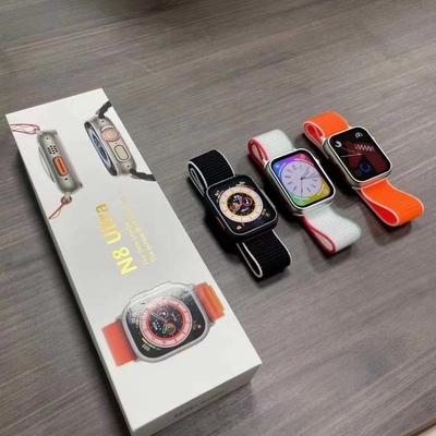 8 mulheres Smartwatch sem fio N8 ultra Serie dos homens da carga