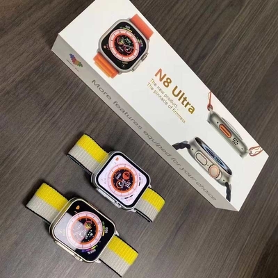 N8 ultra Smart Watch programável 49mm da tela cheia da série 8 2,0 polegadas