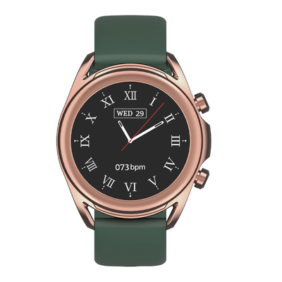 Pulseira esportiva inteligente Android Smart Watch 1.28 círculo completo Full Touch