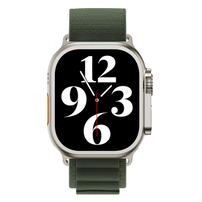 Android impermeável Smartwatch compatível Z69 ultra com 1,95 de” visualizações óticas TFT