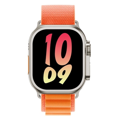 Android impermeável Smartwatch compatível Z69 ultra com 1,95 de” visualizações óticas TFT