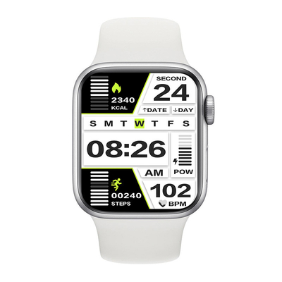 Perseguidor Smartwatch da aptidão de Google da tela da cor do IPS 320x320 com o monitor da pressão sanguínea
