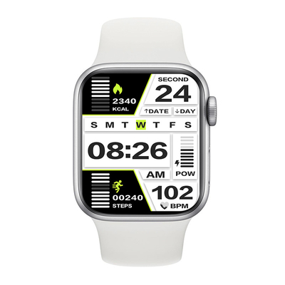 Smart Watch programável de Popglory da série 7 das mulheres para Iphone 230mAh