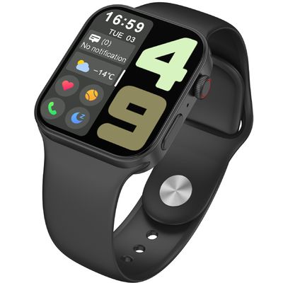 Faixas impermeáveis do Smart Watch de 1,75 polegadas Ip67 com linha central do sensor 3 de G