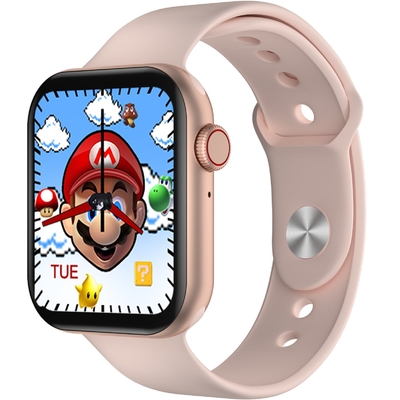 Gt168 de aço inoxidável dobro Smartwatch com oxímetro e pressão sanguínea
