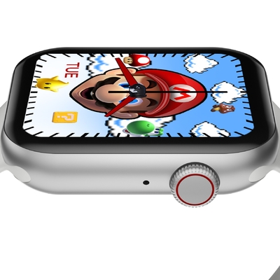 Gt168 de aço inoxidável dobro Smartwatch com oxímetro e pressão sanguínea