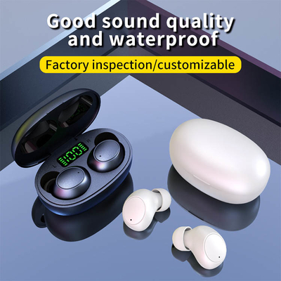 estéreo sem fio de alta fidelidade Earbud de Bluetooth da bateria 40H para o jogo dos esportes da música