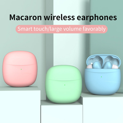 fones de ouvido profundos superiores de 80dB Bass Wireless Bluetooth Stereo Earbud construídos no Mic